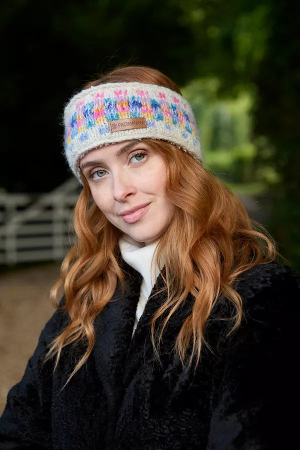 Pachamama Arundel Headband Oatmeal-Pachamama-White finn
