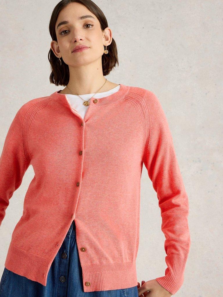White Stuff Lulu Cardigan-White finn
