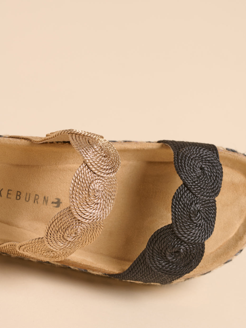 Brakeburn Discus Platform Sandal