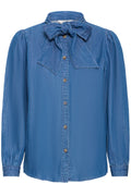 B young Bkairon Denim Shirt-b.young-White finn