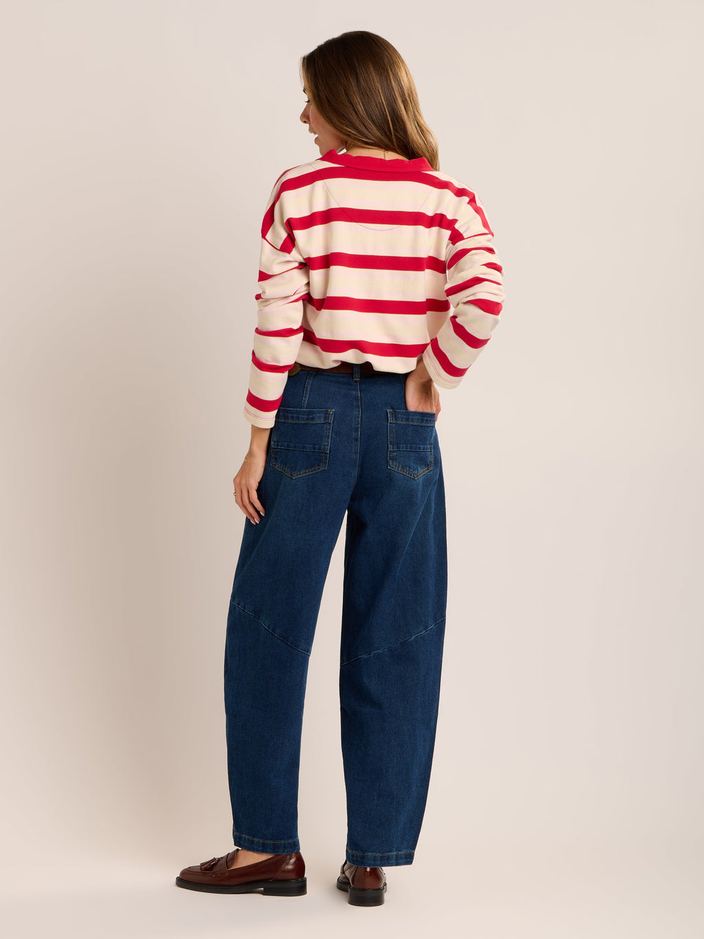 Brakeburn Caundle Sweatshirt-Brakeburn-White finn