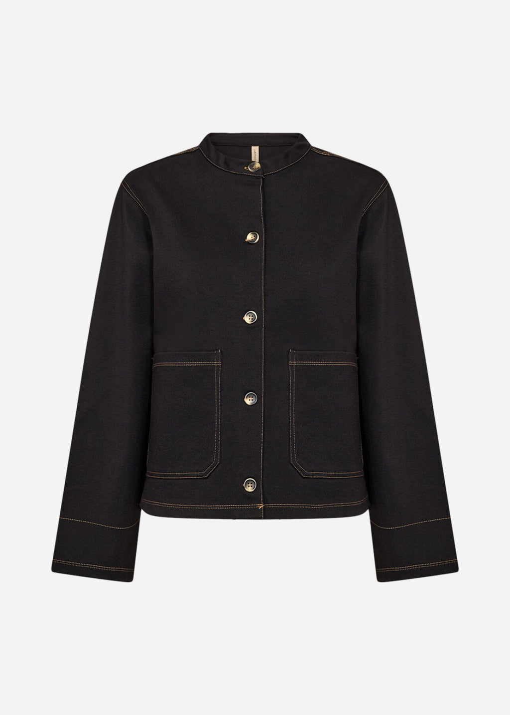 Soya Concept SC-BLANCA 1 Jacket Black-Soya Concept-White finn