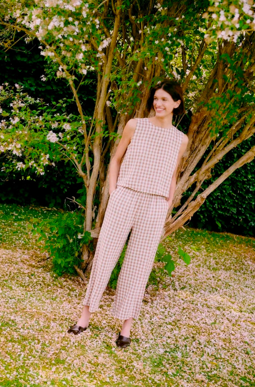 B young Byfalakka Crop Trouser