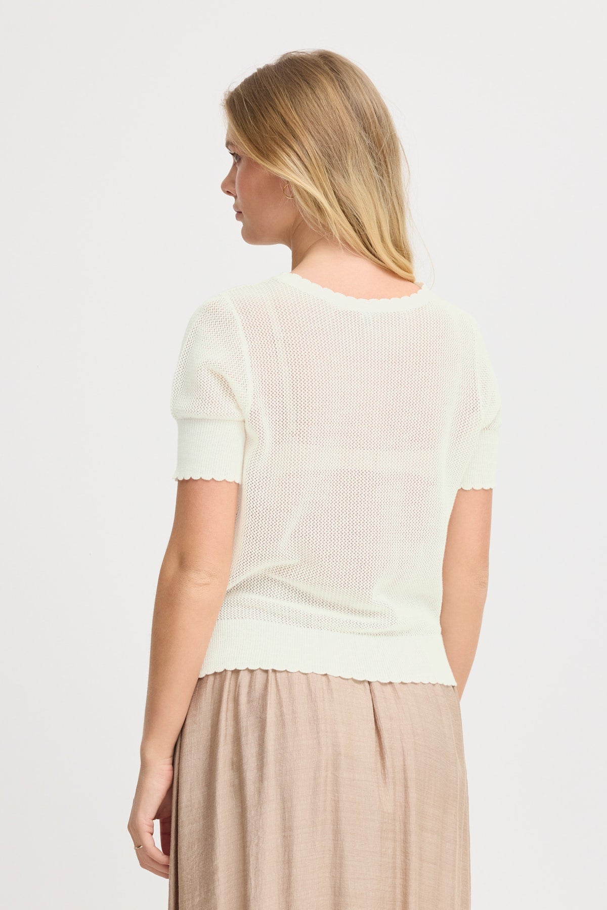 Fransa Frhedda Pullover-Shirts & Tops-White finn