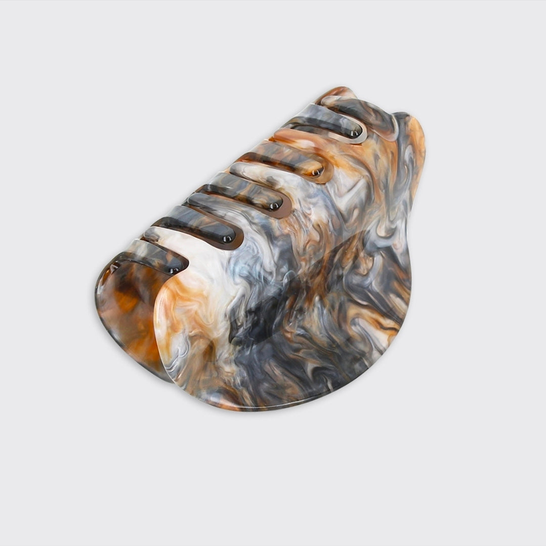 Lizzy Chunky Claw Clip - Graphite