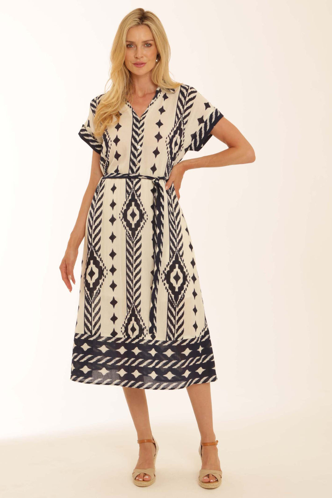 Pomodoro Negative Positive Shirt Dress