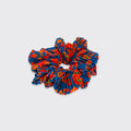 Maeve Floral Scrunchie - Teal/Rust