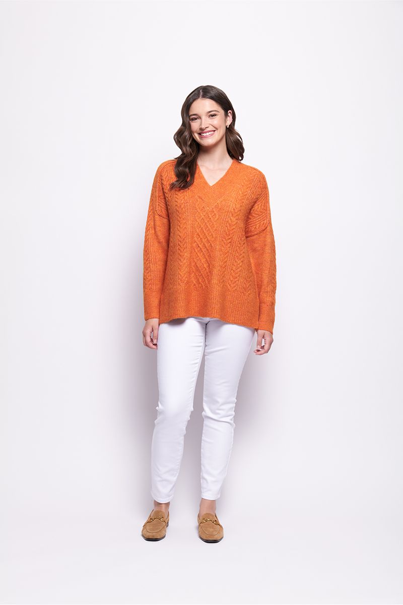 Foil She's A Purla Sweater-Knitwear-White finn