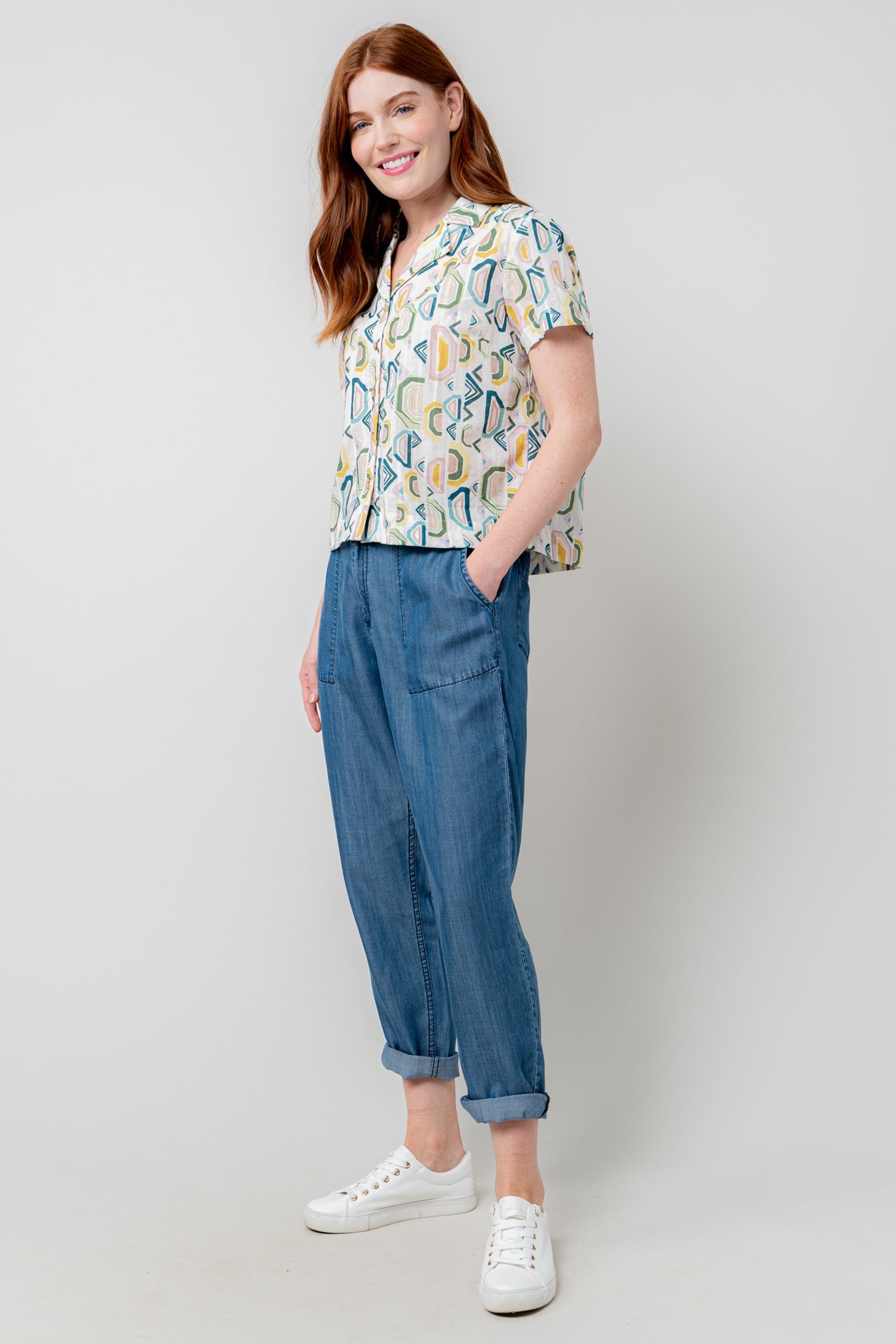 Lily and Me Pippa Shirt Aveline-White finn