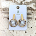 Luxury Beaded Gold Earrings HZ200E
