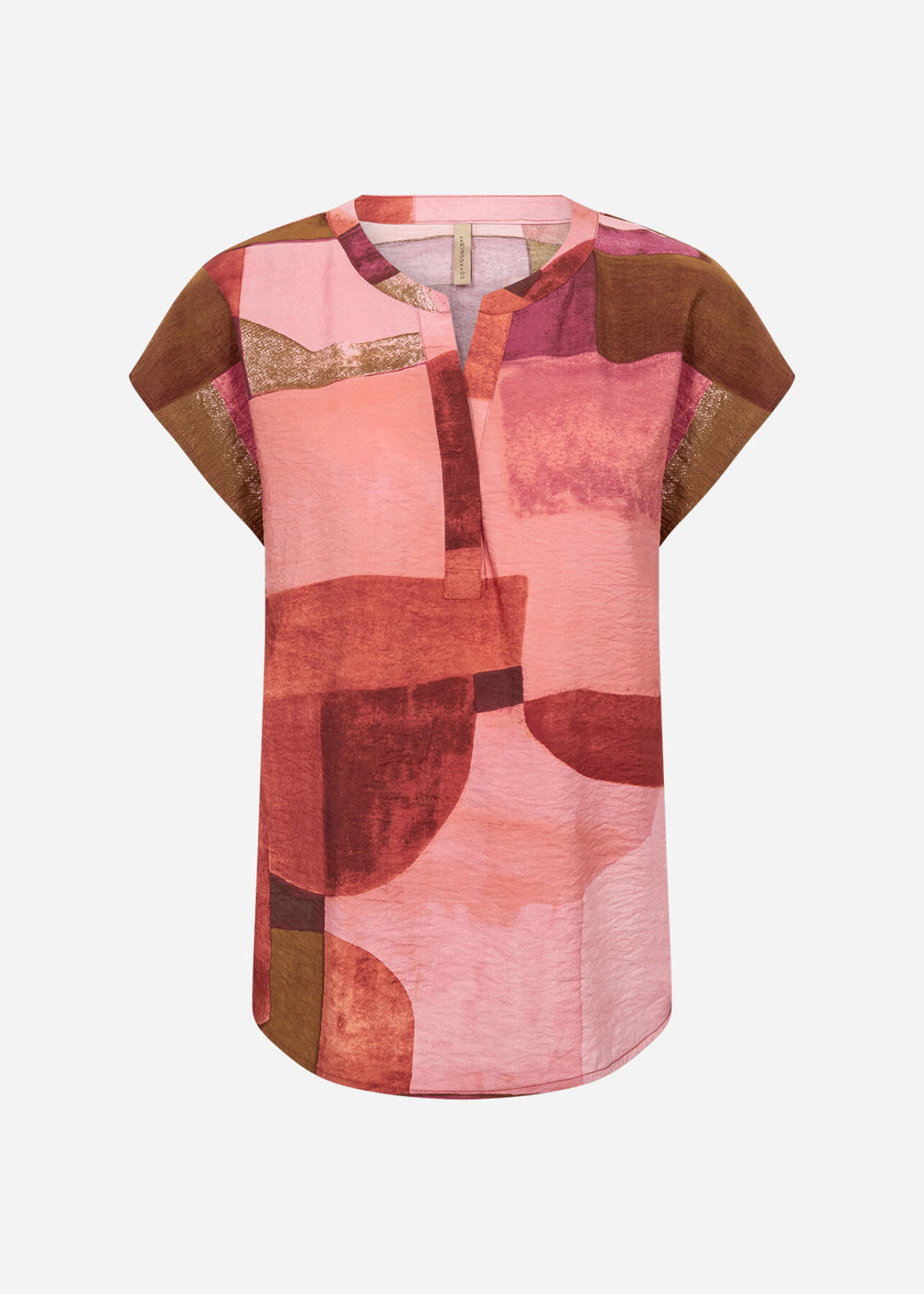 Soya Concept Catania 1 T Shirt  Pink