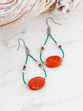 GLASS BEAD EARRINGS DC1611