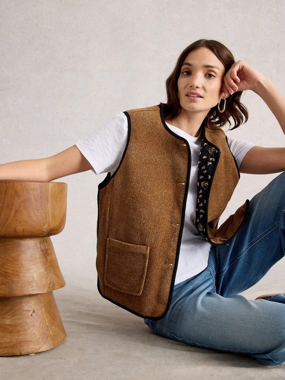 White Stuff Emma Reversible Gilet