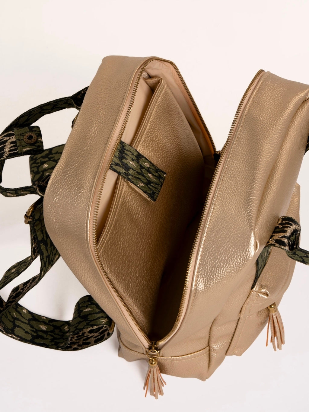 Brakeburn Megan Gold Backpack