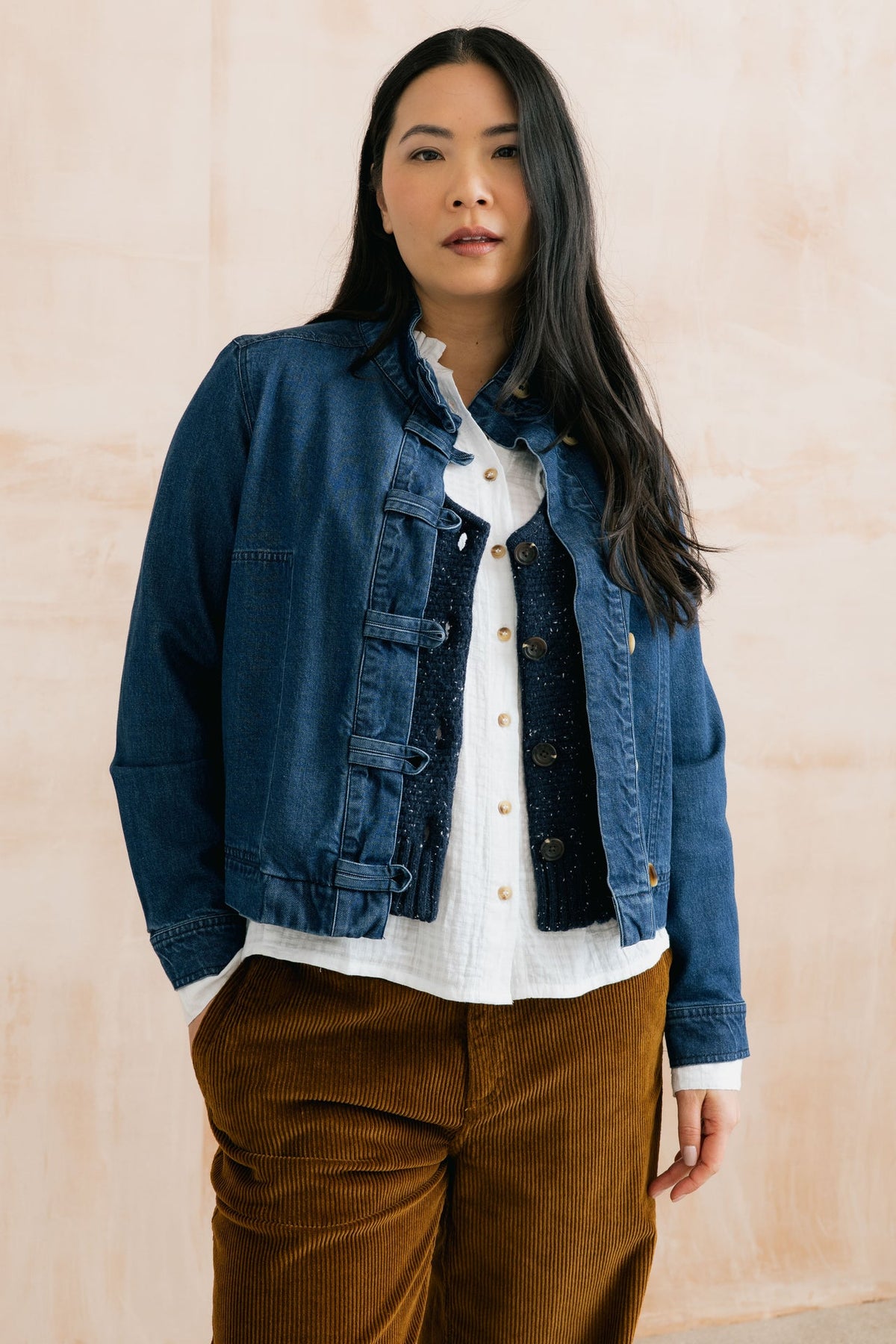 Lily and Me Docklands Denim Jacket Blue