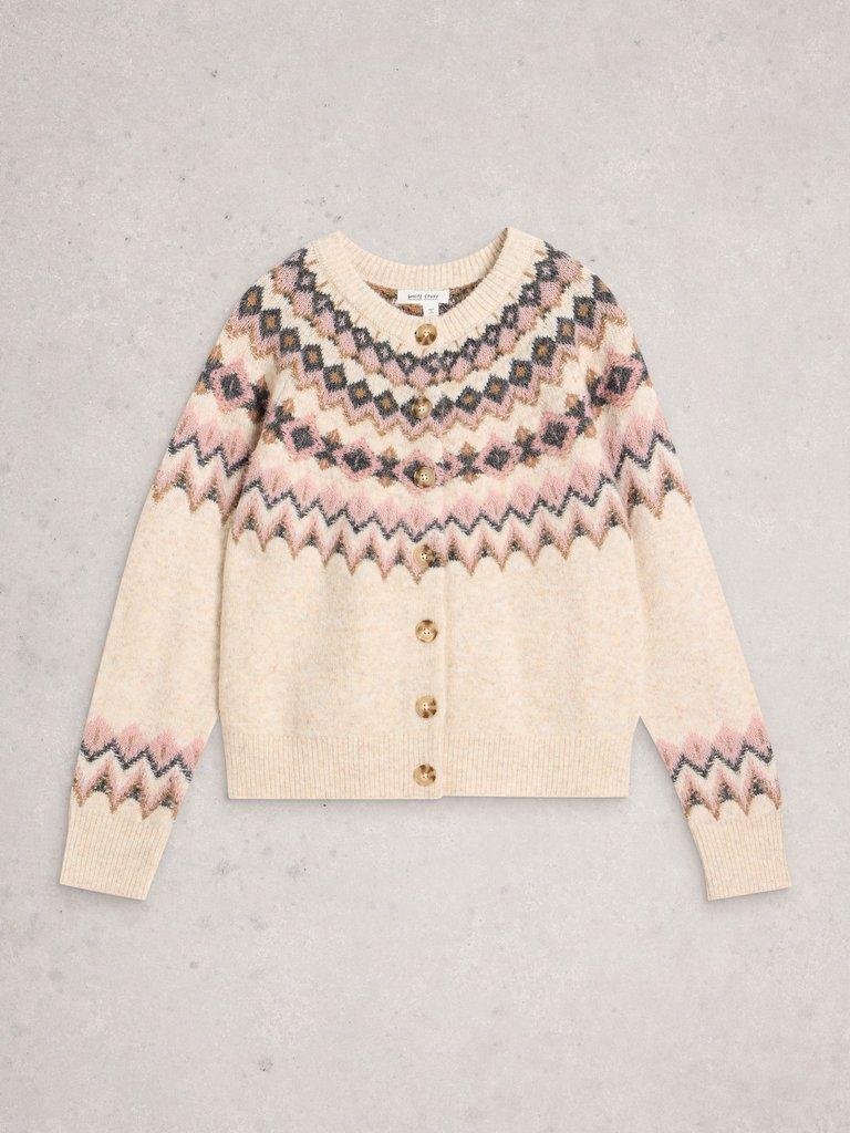 White Stuff Artic Fairisle Cardigan