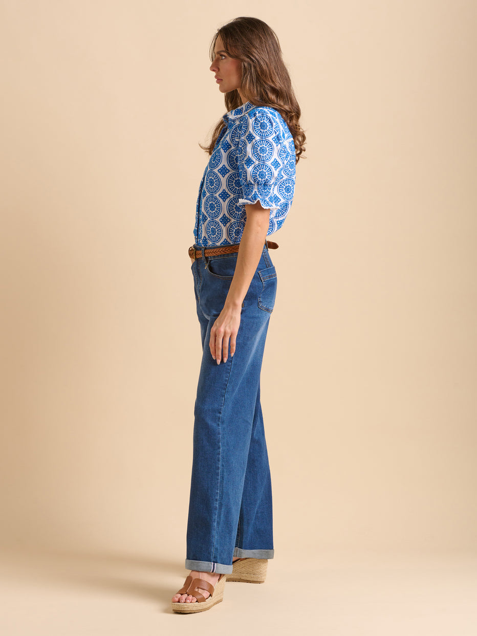Brakeburn Wide Leg Jeans