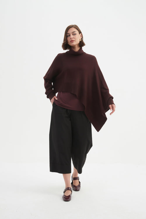 Tirelli Asymmetric Crop Knit