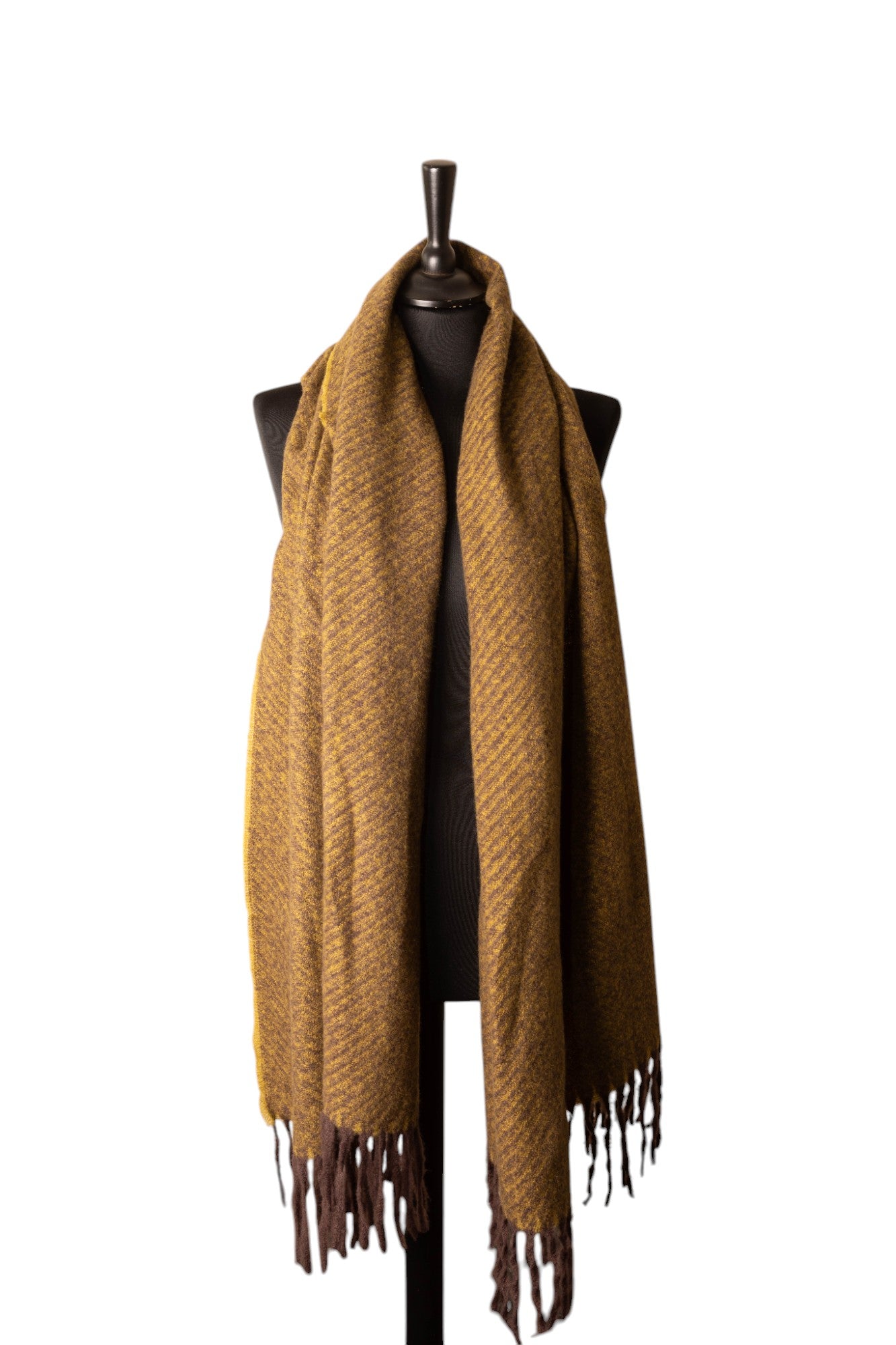 Jess and lou Flecked Scarf-Jess and Lou-White finn