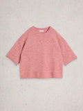 White Stuff KATE KNITTED TEE-White Stuff-White finn