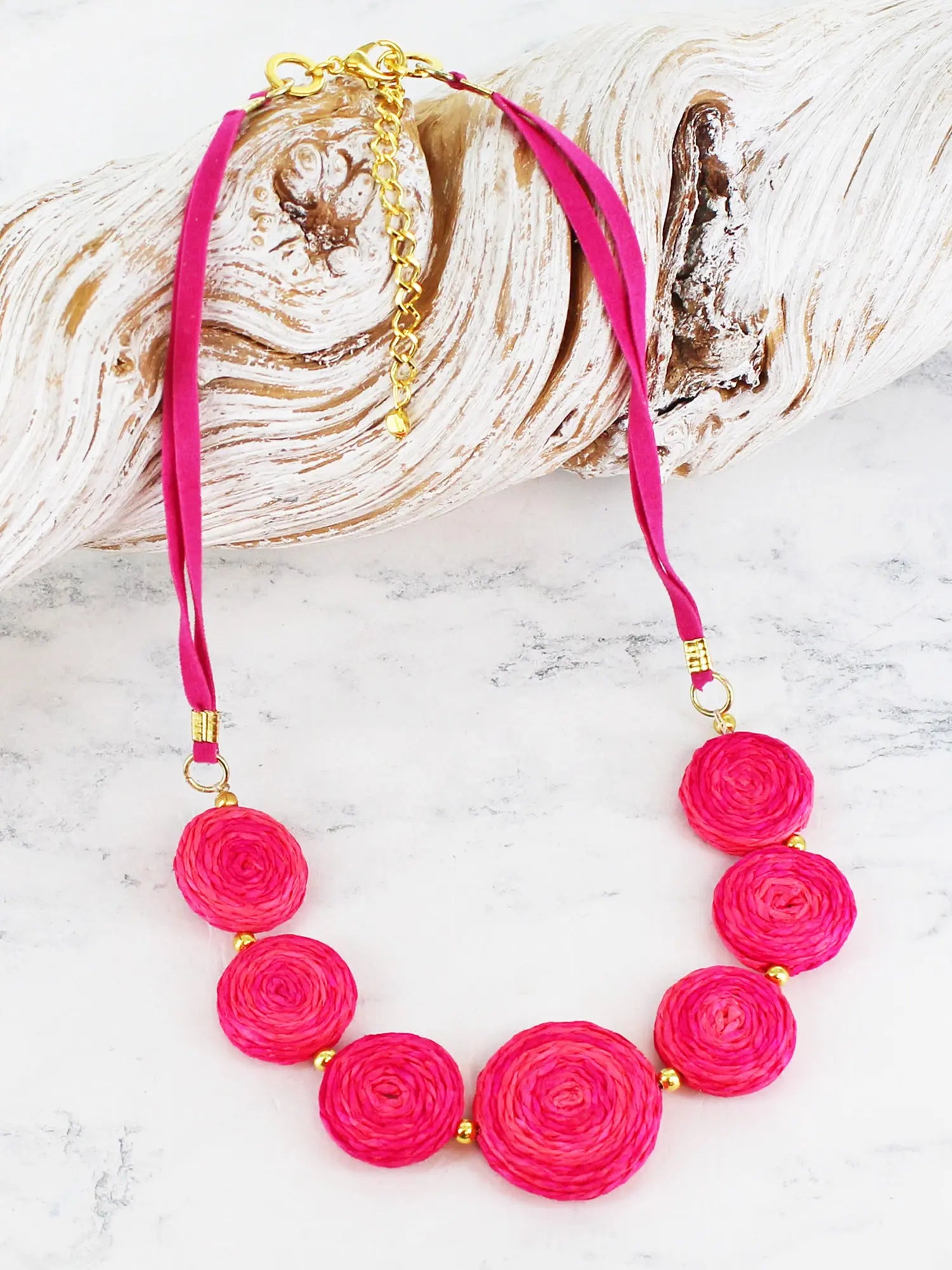 Susie Blue Necklace Dc1508-Necklace-White finn