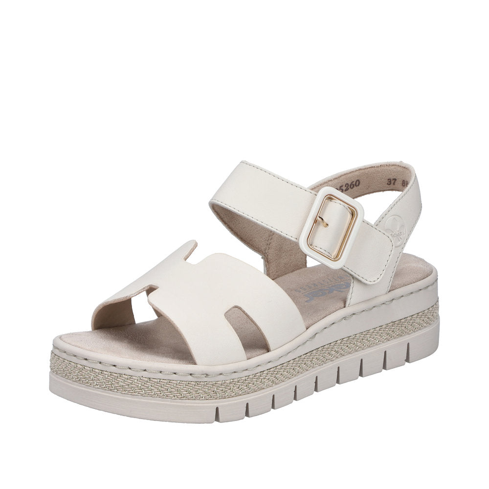 Rieker Sandal V4952-Rieker-White finn