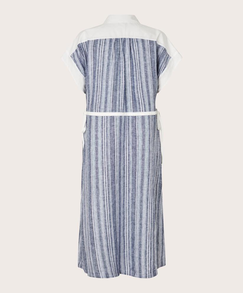 Masai Omarya Dress-Dress-XS-Blue Stripe-