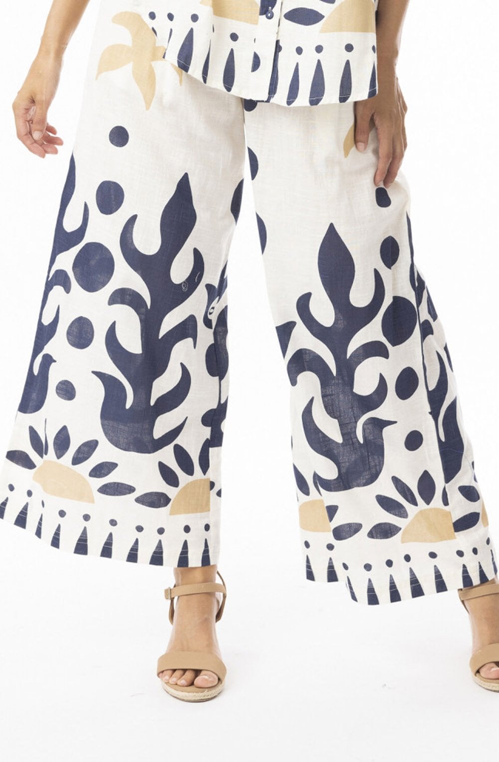 Orientique Nazca Wide Leg Pant-Trousers-8-