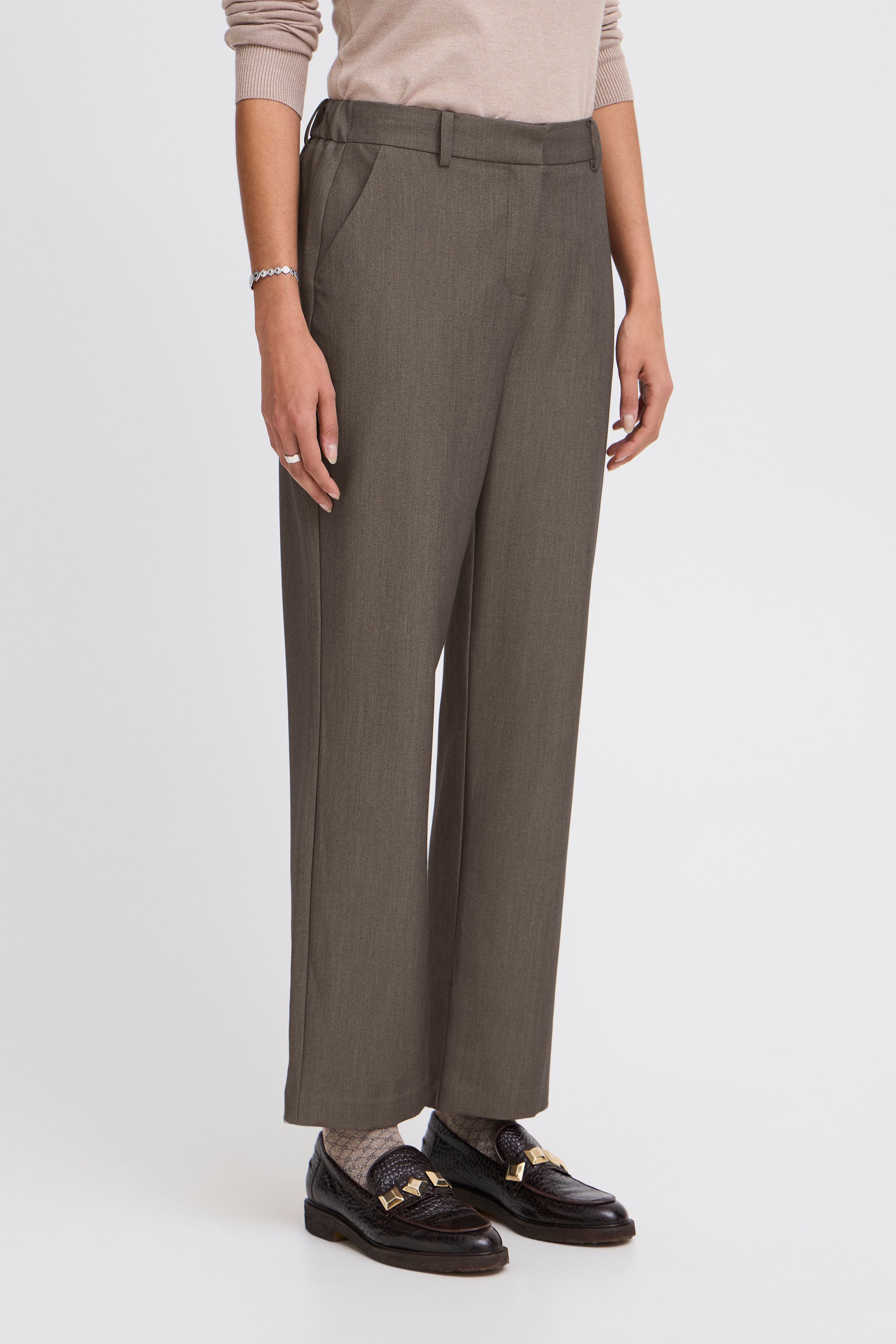 B young Bydanta Trouser-Trouser-White finn