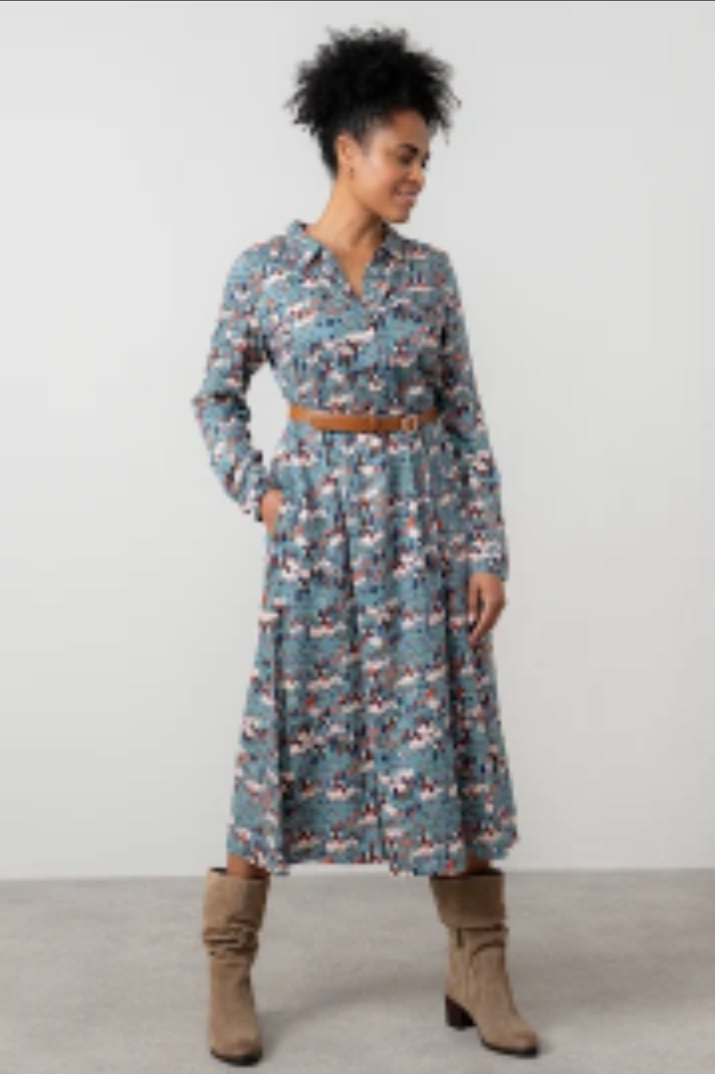 Lily and Me Seasons Dress Clover-Lily and Me-White finn