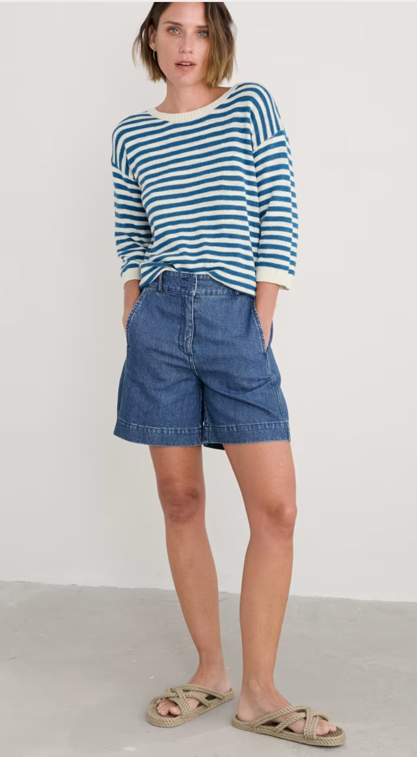 Seasalt Knavock Striped Jumper