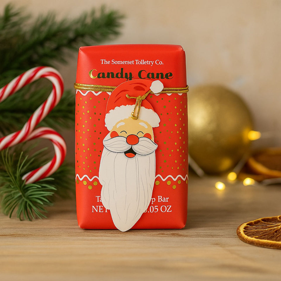 Candy Cane Festive Soap 200g-Soap-White finn