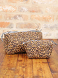 JT6602B  QUILTED COTTON SMALL WASH BAG – ANIMAL PRINT