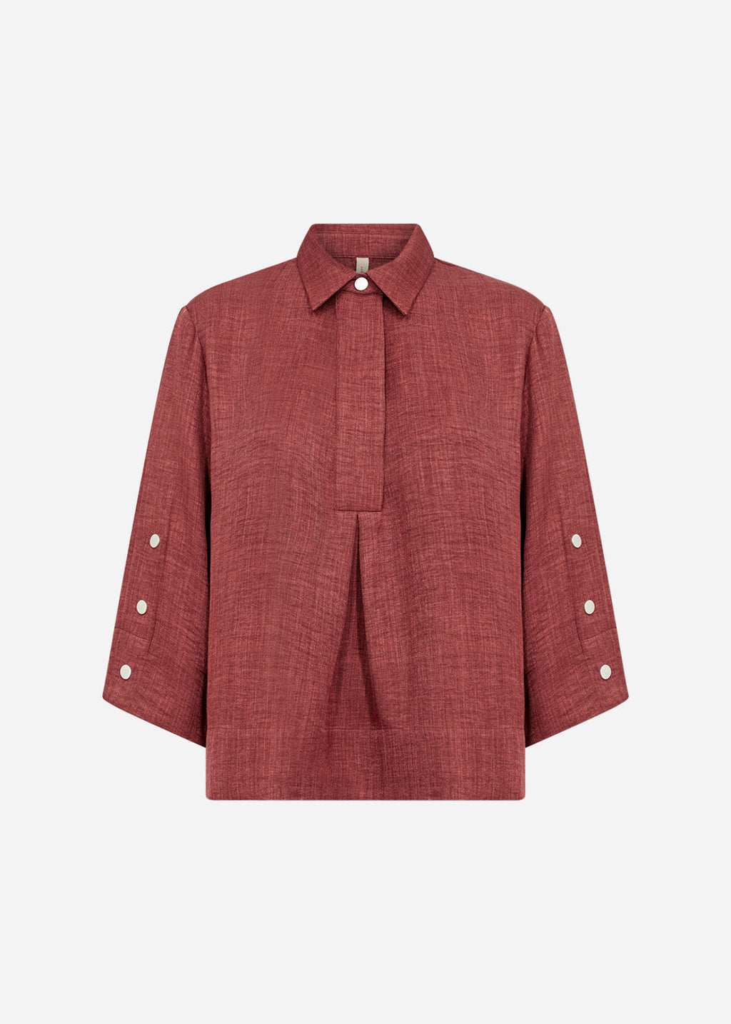 Soya Concept SC-CHARISSA 5 Shirt Dark red