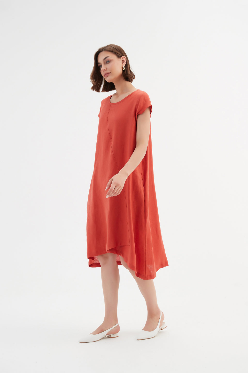 Tirelli Cross Front Detail Dress