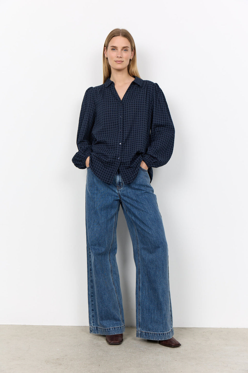 Soya Concept SC-HEINA YD 2 Shirt Navy