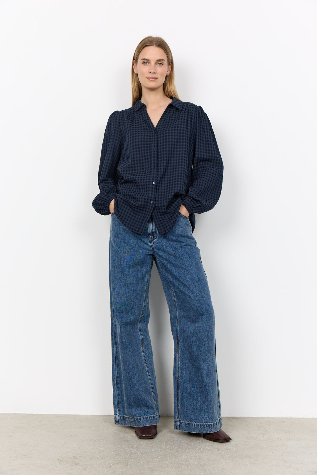 Soya Concept SC-HEINA YD 2 Shirt Navy