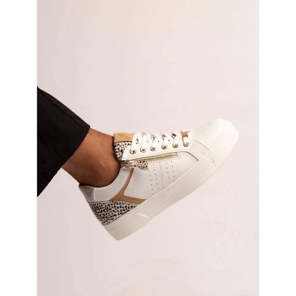 Lunar Presley White Trainer-Footwear-37-