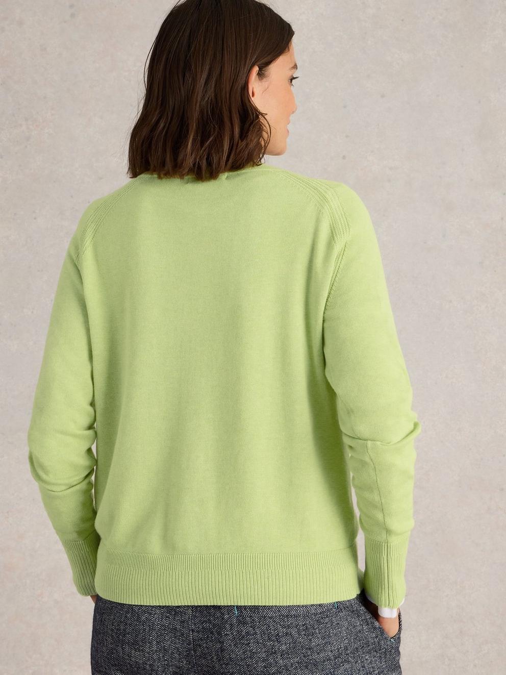 White Stuff Lulu Cardigan-White finn