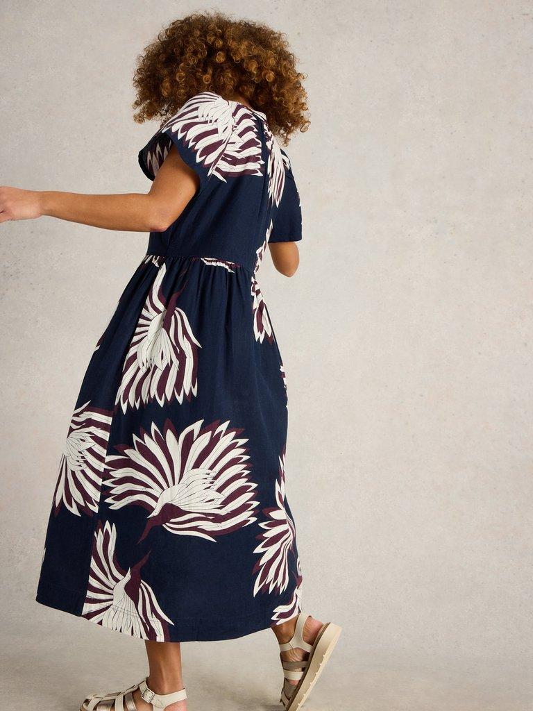 White Stuff Clove Linen Blend Dress