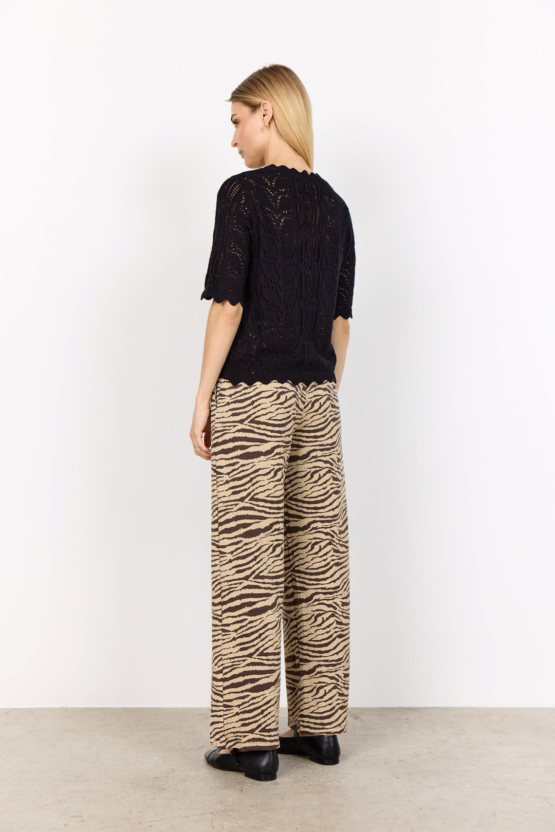 Soya Concept Perry 9 Cardigan-Knitwear-White finn