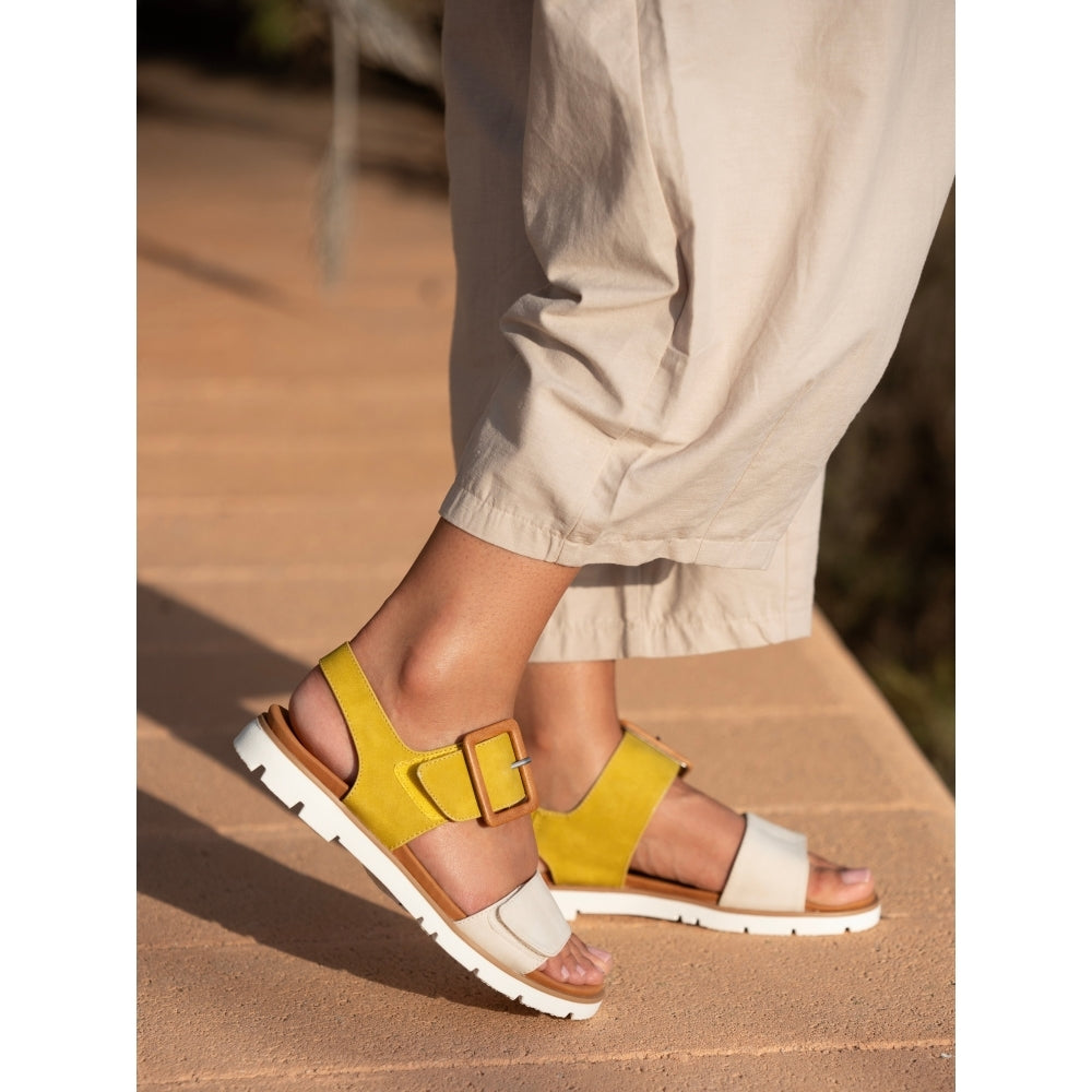 Lunar Gabby Sandal-Lunar-White finn