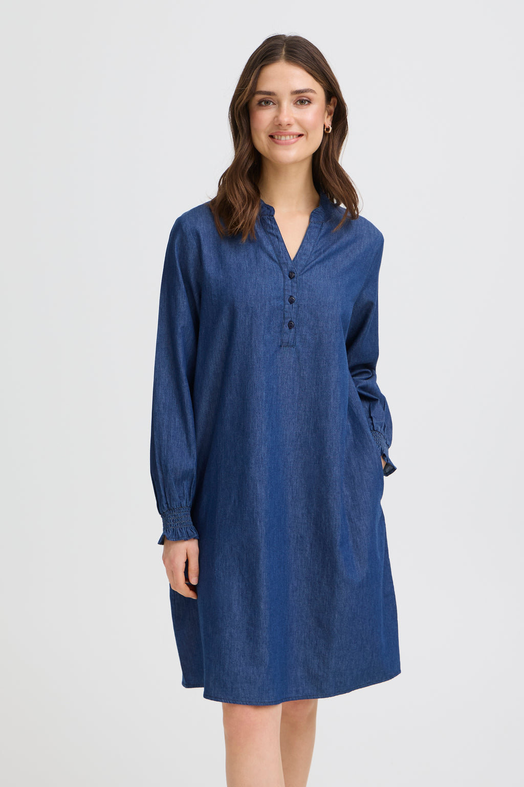 Fransa Frlarissa Dress 4-Fransa-White finn