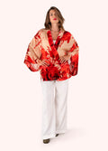 Powder Kimono Jacket Rouge Blooms-Powder-White finn