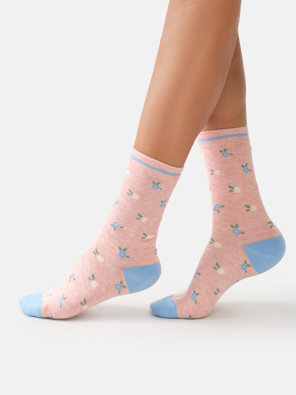 Thought Tiny Bloom Organic Cotton Socks