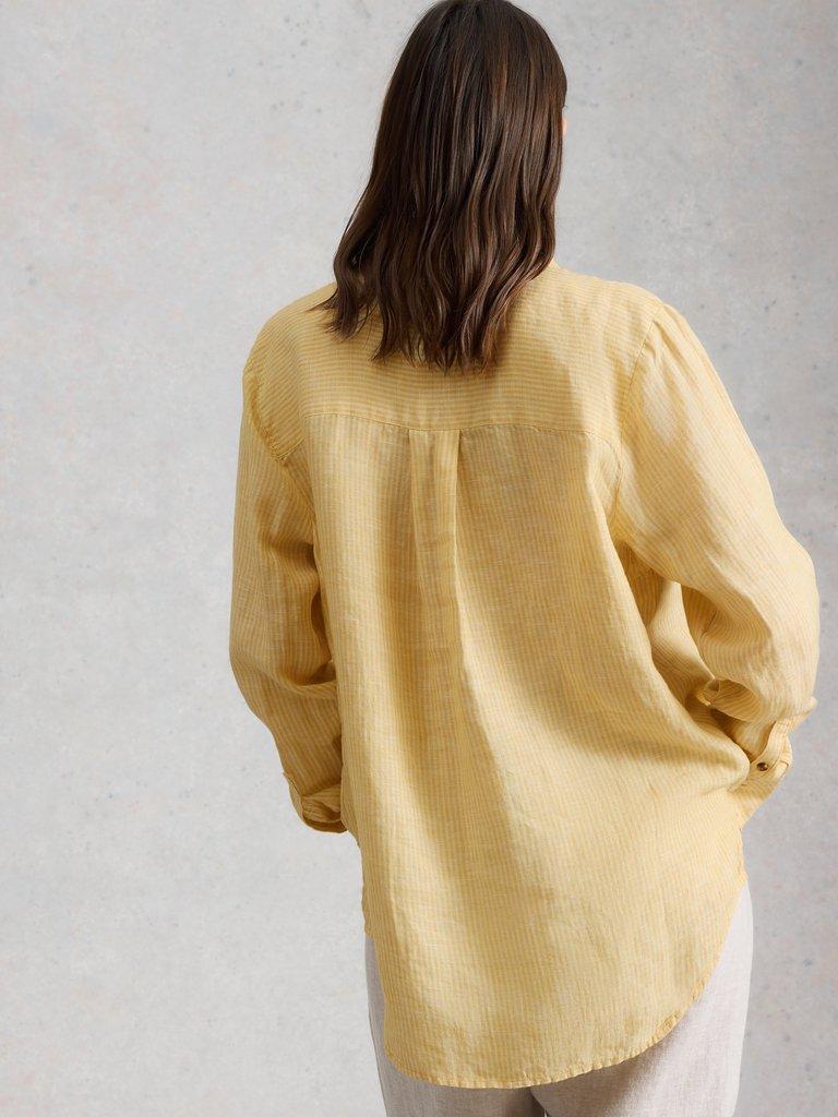 White Stuff Sadie Linen Boyfriend Shirt