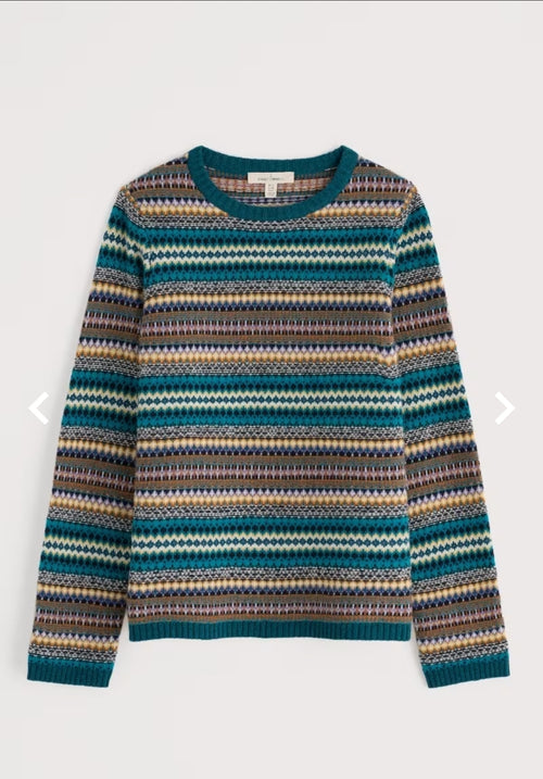 Seasalt Percella Cove Fair Isle Jumper