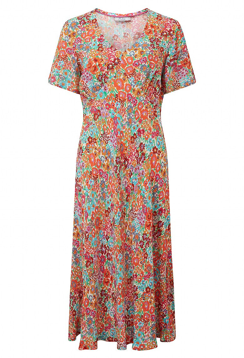 Adini Wildflower Louetta Dress - Multi-Dress-XS-