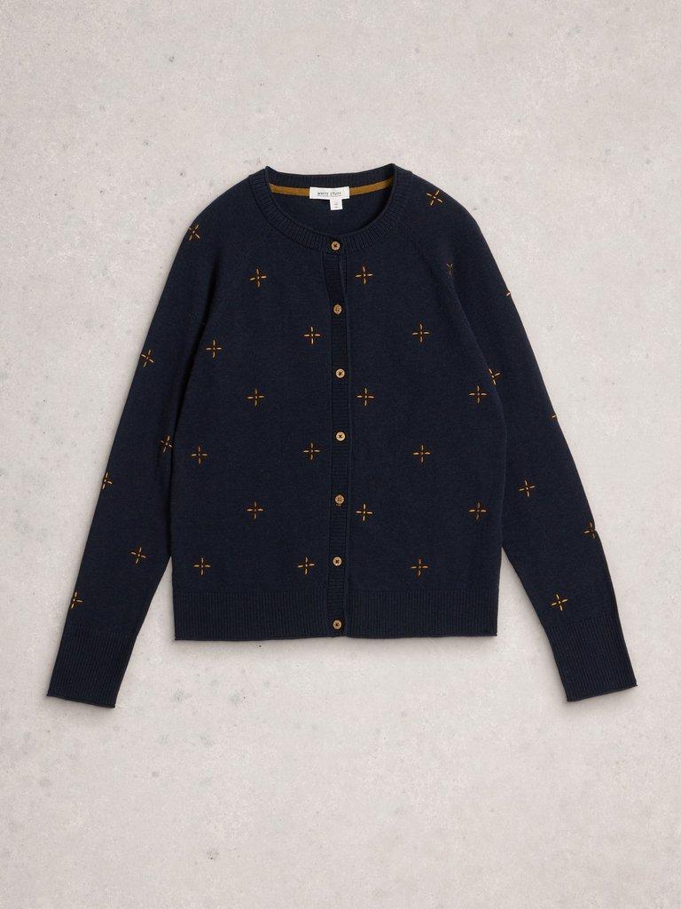 White Stuff Lulu Long Sleeve Embroidered Cardigan