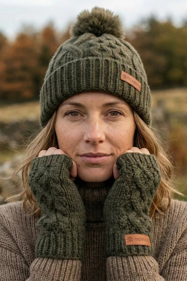 Pachamama Enniskerry Handwarmer (Merino) Forest